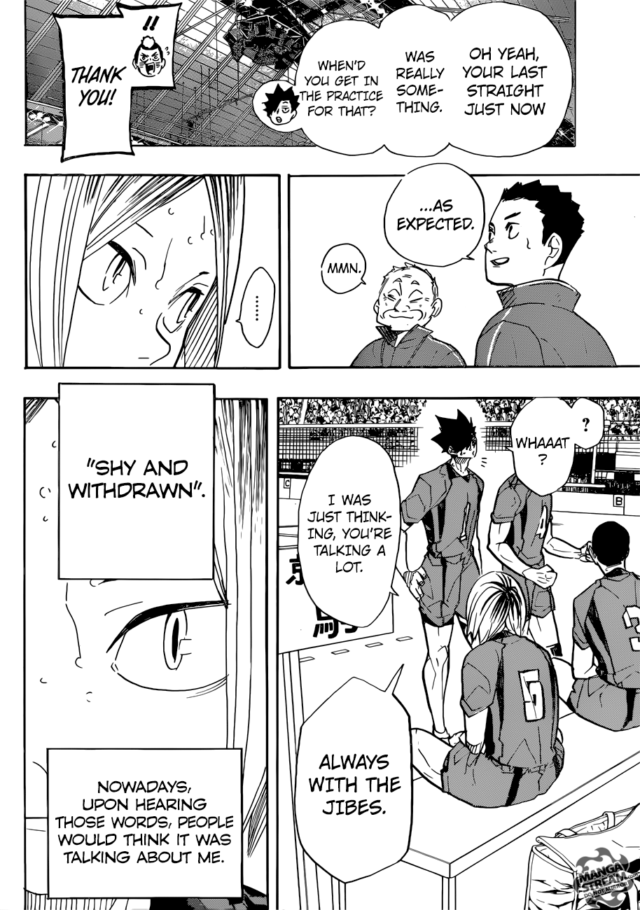 Haikyuu!!, Chapter 318 image 05